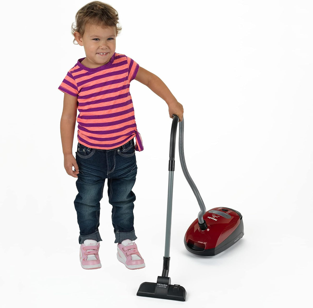 Miele Toy Vacuum Cleaner, Yellow Realistic Vacuuming Replica