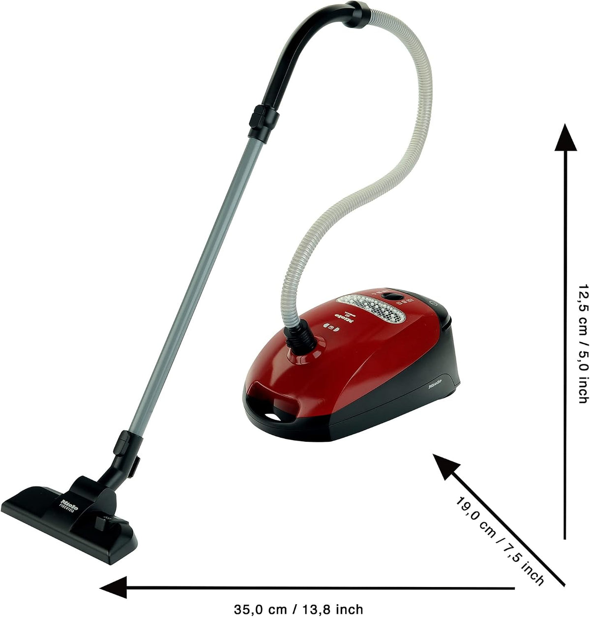 Miele Toy Vacuum Cleaner, Yellow Realistic Vacuuming Replica