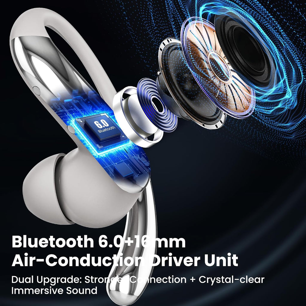 AI Translation Earbuds with Charging Case