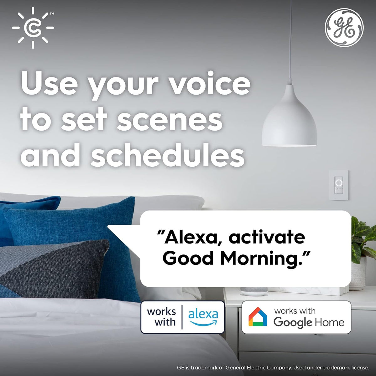 GE  A19 Smart LED Light Bulbs, Bluetooth and Wifi Light