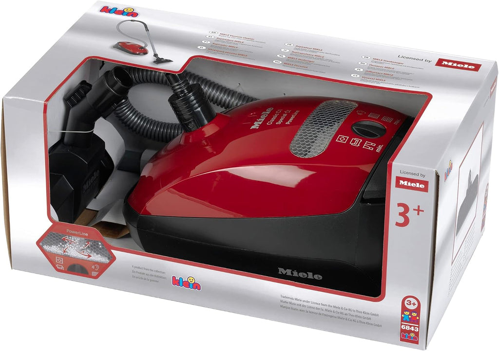 Miele Toy Vacuum Cleaner, Yellow Realistic Vacuuming Replica