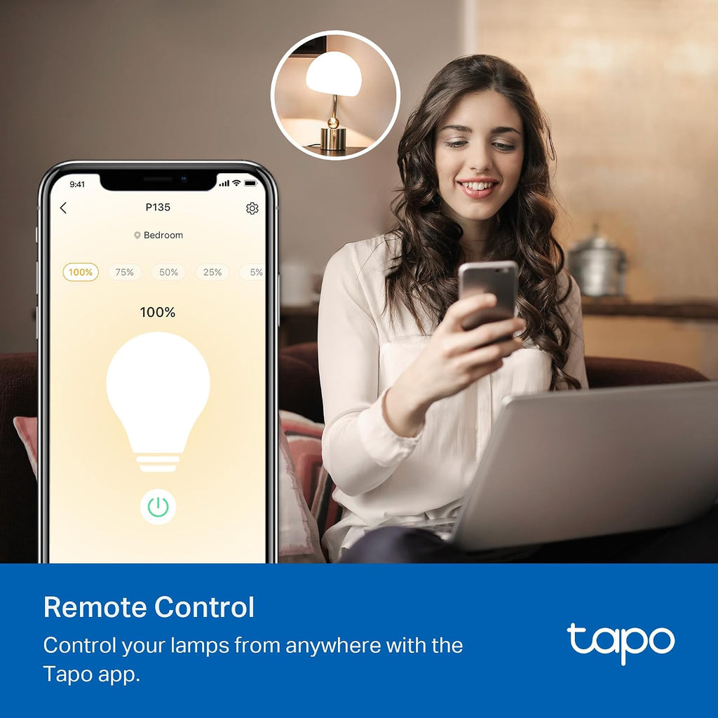 Tapo Smart Dimmer Plug Kit P135 KIT, Matter Compatible
