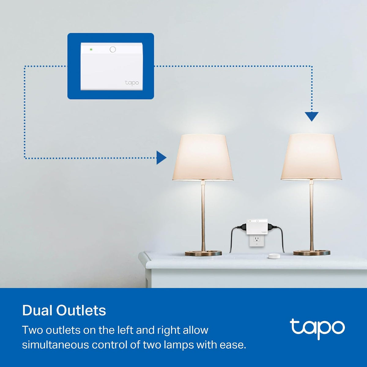 Tapo Smart Dimmer Plug Kit P135 KIT, Matter Compatible