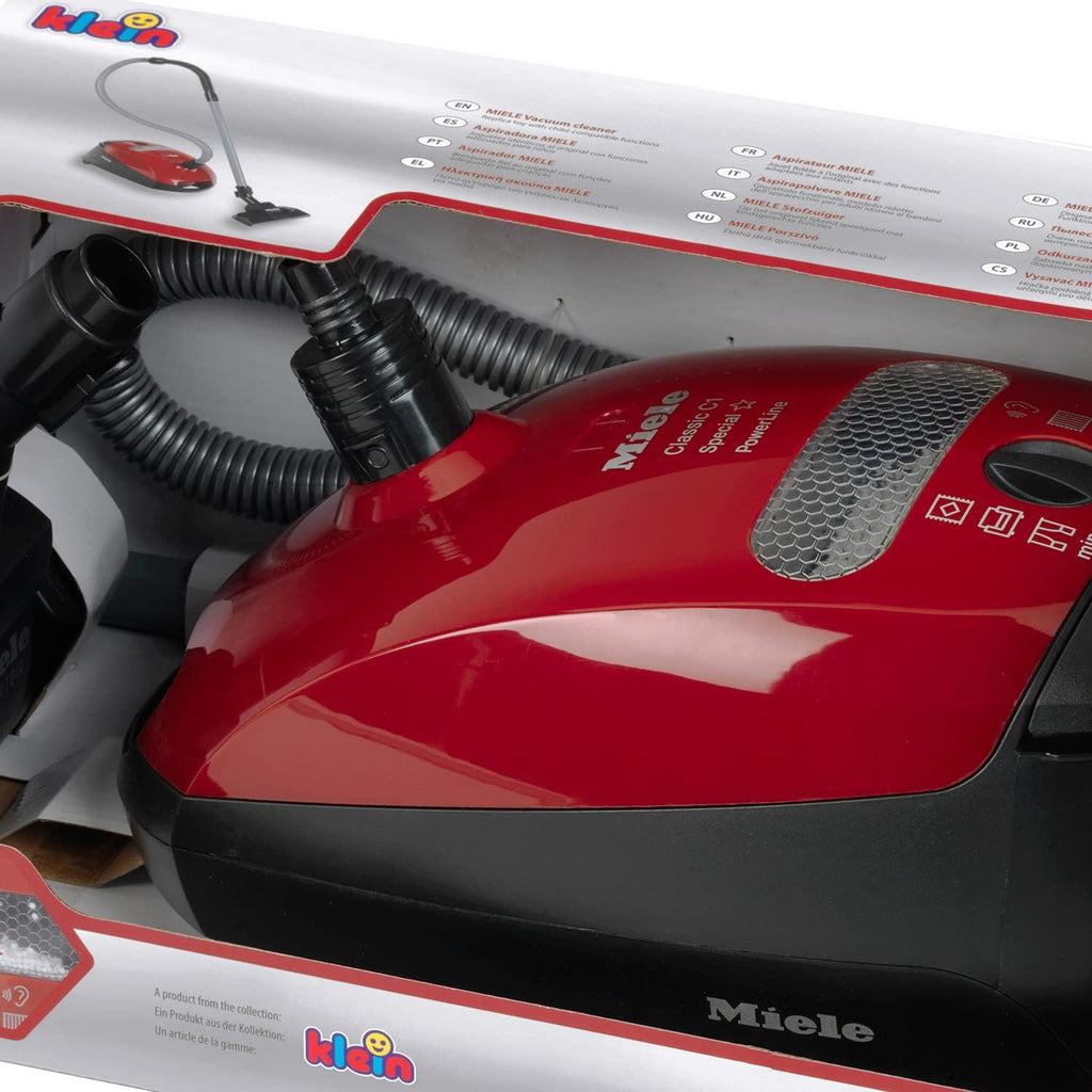 Miele Toy Vacuum Cleaner, Yellow Realistic Vacuuming Replica