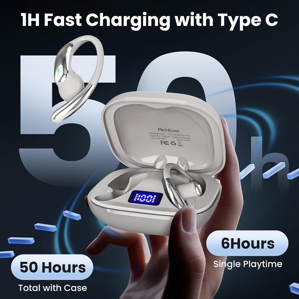 AI Translation Earbuds with Charging Case